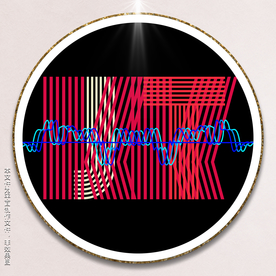 励志英文字母海报