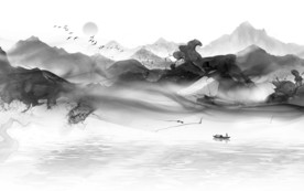 中国风电视新山水画 TIF分层