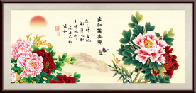 国画牡丹
