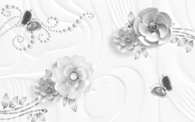 珠宝装饰新款墙画 TIF分层