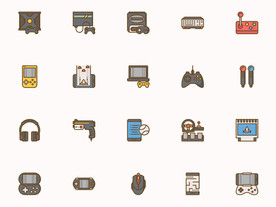 sketch创意电子游戏电玩图