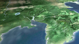 现代 山东版图 山东3d模型