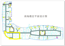 大型商场楼层设计详图