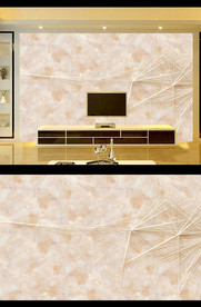 抽象线条纹理背景墙