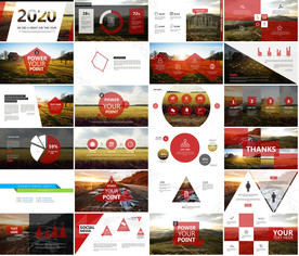 新型创意PPT整套模板下载