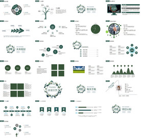 新型创意PPT整套模板下载