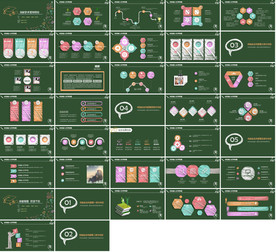 小清新简约毕业设计PPT整套