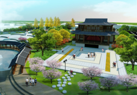 旅游景观效果图