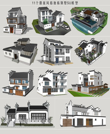 徽派风格独栋别墅