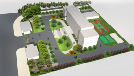 单位绿化景观设计效果图