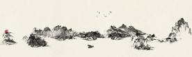 简单山水画