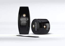 化妆品套装模型样机