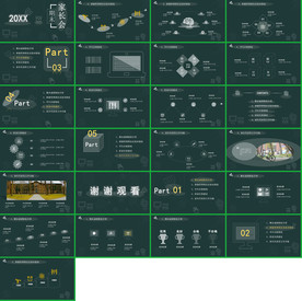手绘职业教育教学信息PPT课件