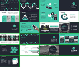大气通用商务红色年中总结PPT