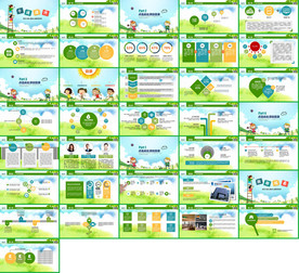 通用卡通幼儿教育课件PPT