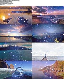 贝加尔湖畔李健配乐成品LED背