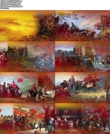 东方红配乐成片