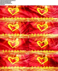 青年志愿者服务队旗帜背景