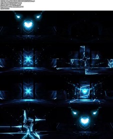 中枪舞动感舞台酒吧跑屏开场背景