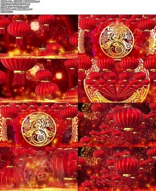 《过年啦》舞台歌曲背景