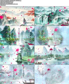 古风诗词《早发白帝城》配乐成品