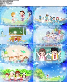 我长大了-少儿纯音乐背景视频