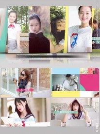 时尚分屏写真广告视频