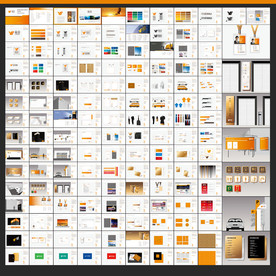 全套企业VIS形象识别手册