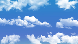 蓝天白云