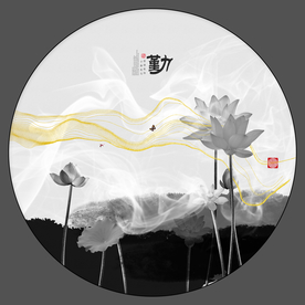 现代组合无框画