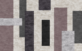 现代简约背景墙地毯图案