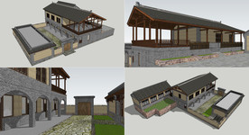 北方传统民居院落