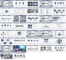 智能科技ppt模板