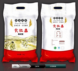 长粒香大米(展开图)