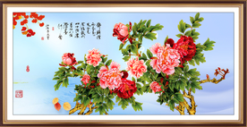 牡丹国画 牡丹