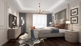 简欧主卧室