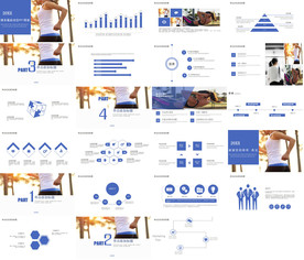 体育运动锻炼健身房宣传PPT