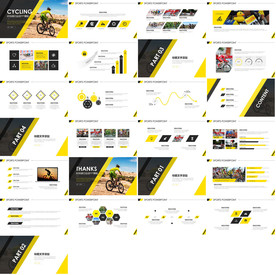 体育运动锻炼健身房宣传PPT