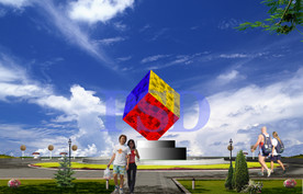 魔方创意 雕塑设计