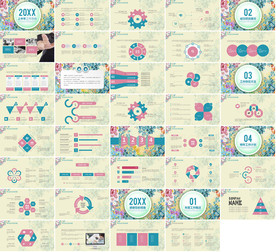 高档春季绿色清新PPT工作汇报