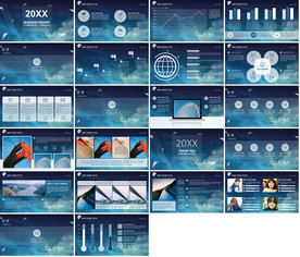 炫酷科技商业计划书PPT