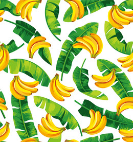 香蕉印花图案