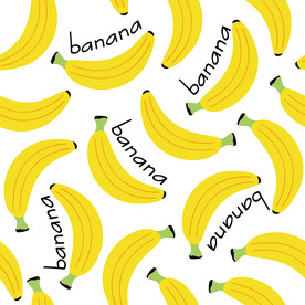 香蕉印花图案