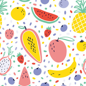 水果印花图案