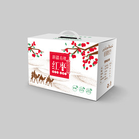 新疆有机红枣包装设计