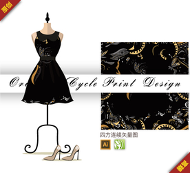 抽象几何四方连续