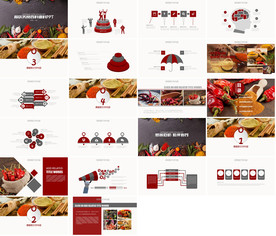 美食餐饮招商计划书PPT