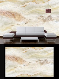 大理石山水电视背景墙