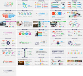 商务时间轴企业发展历程PPT