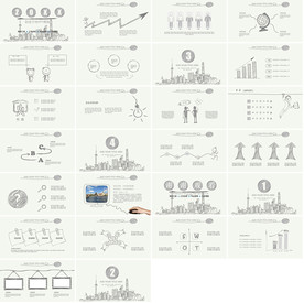 高档通用创意手绘PPT